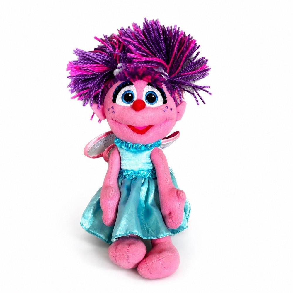 Gund Sesame Street Abby Caddabby Plush 9" Fairy Stuffed Animal Doll Toy